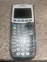 Graphing TI-84 Plus Clear Calculator - Used But Still Works! No Cover - $42.08