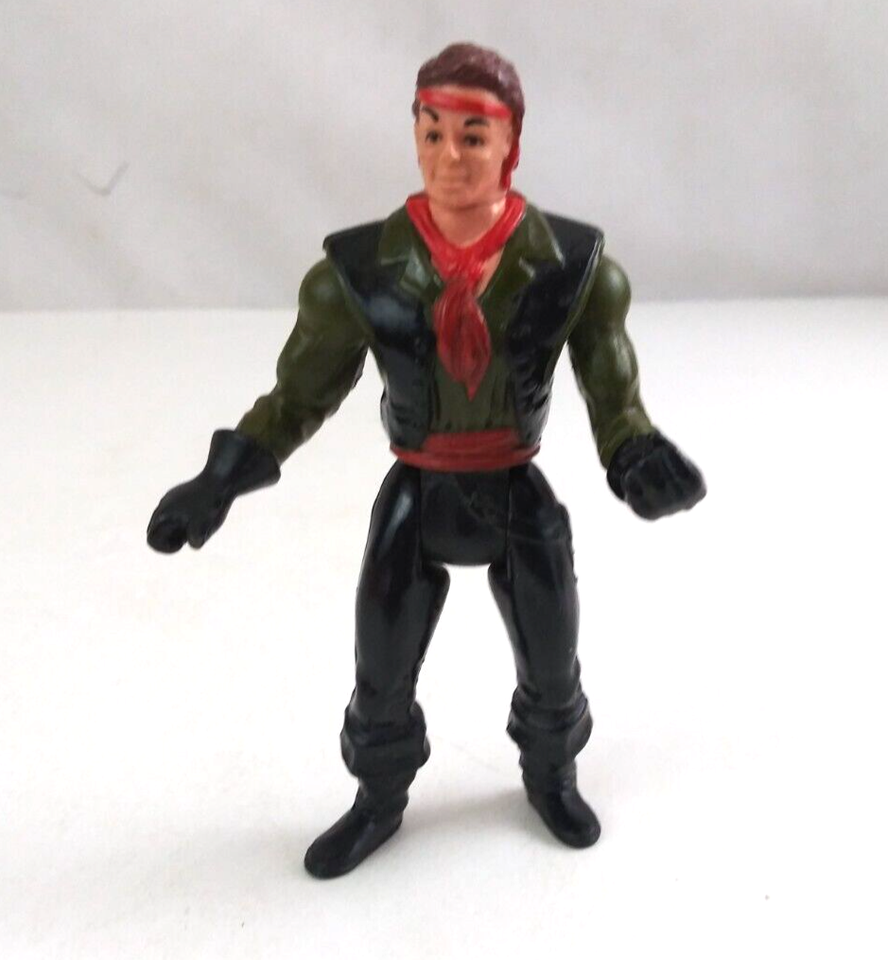 Vintage 1991 Mattel Hook Swashbuckling Peter Pan 4.25&quot; Action Figure - $7.91