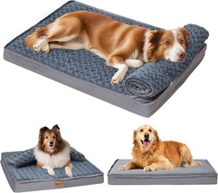 Orthopedic Dog Beds For Large Dogs, Extra Large Dog Bed Waterproof Dog Bed 3-In- - $54.99