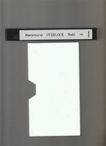 Kenmore Overlock Model 16644 (VHS) - $8.90