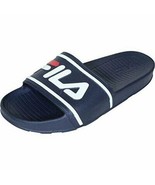 Fila Sleek Slide ST Slides Sandals Size 3  USA  /UK 2/ EUR 35 fnvy/wht/fred - £17.89 GBP