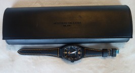 Montres De Luxe Mens GMT Estremo Black orange Watch  NEW - £138.79 GBP