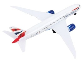 787 Commercial Aircraft &quot;British Airways&quot; (G-ZBJA) White with Blue and Red Tail - £19.65 GBP