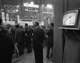 Delegates on the floor of the 1964 Democratic National Convention Photo ... - £6.96 GBP+