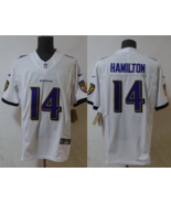 Men's Kyle Hamilton #14 Stitched Jersey White - $45.00