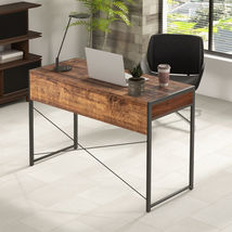 2-Drawer Home Office Desk with Steel Frame - $157.41