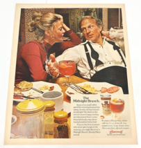 1972 Smirnoff Kentucky Vodka Gentleman Whiskey Print Ad 10.5x13.5 - £7.86 GBP