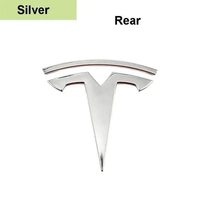 ABS Car Front Hood Bonnet Emblem Cover Sticker for Tesla Logo Model 3 Mode S Mod - £21.89 GBP