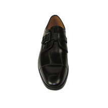 Men's Shoes Steve Madden Soft Leather upper Buckle Strap Covet Black image 3