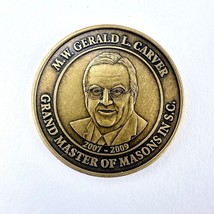 Grand Lodge Of Ancient Free Masons of SoCa  MW Gerald L. Carver 2007-2009 - £60.13 GBP