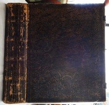 1867 Antique Large Bible~David F. Gresh Reading Pa Philadelphia Imprint - £68.40 GBP