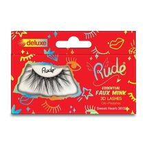 RUDE Essential Faux Mink Deluxe 3D Lashes Sweet Heart - $4.16