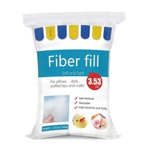 Polyester Fiber, Premium Fiber Fill, High Resilience Fill Fiber, Stuffing For Sm - £15.17 GBP