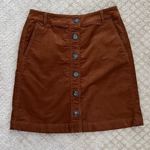 CABI #3755 Corduroy University Skirt Toffee sz 4 - $24.18