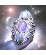 HAUNTED RING SACRED AWAKENING STONES BRING FORTH CONNECTION HIGHEST LIGH... - $10,892.18 MXN
