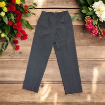 NWT Talbots Dress Pants Women SIZE 14 Gray Straight Leg Classic Office W... - $74.25