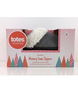 Totes Toasties Women&#39;s Memory Comfy Foam Slippers EXTRA LARGE (9-10) Black - $269.18 MXN