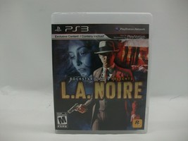 L.A. Noire PS3 Playstation 3 Rockstar Video Game Works - £5.61 GBP