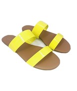 LC Lauren Conrad Firefli Womens Sandals Size 7 Yellow Slip On Shoes Stra... - €21,49 EUR