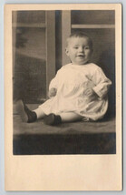 RPPC Darling Baby Herrington Kansas Real Photo Postcard H48 - $5.95