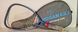 Marty Hogan 60 Racquetball Racket Optimum Size  Grip With Case Bag - $319.69 MXN