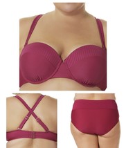 Womens Terra and Sky Bikini Set (Top &amp; Bottom), Plus 4X - New - $23.76