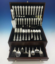 Wild Rose by International Sterling Silver Flatware Service 12 Set 82 Pieces - £3,146.38 GBP