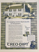 1925 Print Ad Creo-Dipt Stained Shingles Beautiful Old Home North Tonawanda,NY - £16.69 GBP