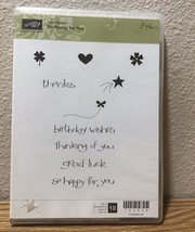 Stampin Up “So Happy For You”  Stamp set 123220  scrapbooking Cards crafts - £8.22 GBP