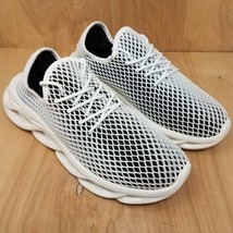 DENGCHEN Mens Sneakers Size 9-9.5 M Casual White Fashion - $16.87