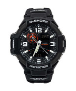 Casio G-Shock Twin Sensor Compass Aviator Black Resin Band Watch GA1000-1A - £157.42 GBP