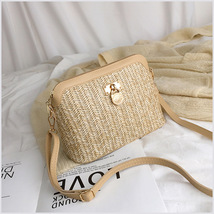 Women Boho Handbag Shoulder Bag Ladies Summer Straw Woven Crossbody Beac... - $19.99