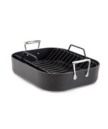 All-clad HA1 Hard Anodized Nonstick Roaster w/Rack,13&quot; x 16&quot; &amp; Pot Holders - $89.50 CAD