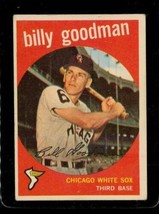 Vintage Baseball Trading Card Topps 1959 #103 Billy Goodman Chicago White Sox Wb - £9.82 GBP