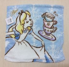 Disney Alice in Wonderland Handkerchief, Hand Towel. Tea Time. Pretty, Rare NEW - $15.00