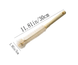 12&quot; Long Handle Bottle Brush for Cleaning Narrow Neck Beer Baby Sports B... - $12.19