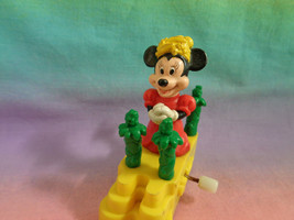 Vintage &#39;91 Burger King Disney Celebration Parade Minnie Mouse Wind Up - £1.27 GBP