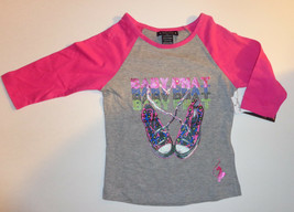 Baby Phat Girls 3/4 Sleeve Shirt Sz 4 XS, 5-6 S, 7-8 Medium and 10-12 Large NWT - $10.49