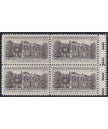1081 Miscut Gutter Snipe Error / EFO Block of 4 &quot;Wheatland&quot; Mint NH - $15.03 CAD
