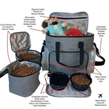Mobile Pipjestic Week Away Tote Pet Travel Bag Humane Society - $27.71