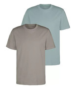 KangaROOS Paquete De 2 Camisetas - Piedra Y Menta Talla XL Pecho 46/48 (... - £26.33 GBP