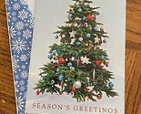 Christmas Greeting Card It Says &quot;Season&#39;s Greetings&quot; Brand New-SHIPS N 2... - $9.78