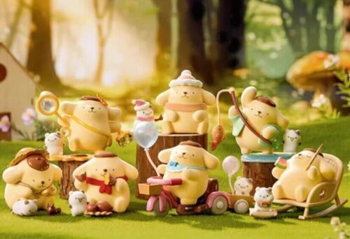 MINISO Sanrio Pompompurin Childhood Four Season Confirmed Blind Box Figure HOT!