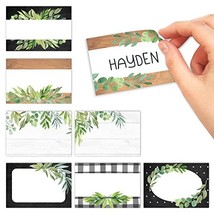 Farmhouse Name Tag Stickers | Set of 56 | Classroom Supplies - $11.99