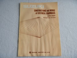 1971 Suzuki TS 185 250 TM 400 CDI Ignition Supplement Manual - $34.64