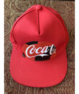 Coca Cola Qatar World Cup 2022 FIFA Soccer Ball Cap Trophy Tour Hat Snap Back - $12.86