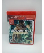 Uncharted: Drake&#39;s Fortune PS3 Sony Playstation Greatest Hits Complete  - $9.47 CAD