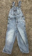 Vintage  OshKosh B&#39;gosh Denim Overalls  Size 4T 4 Toddler Vestbak Coveralls - $19.79