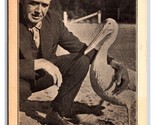 Wally Gelatt and His Pet Pelican Donner Lake Nevada NV UNP DB Postcard V4 - $39.55