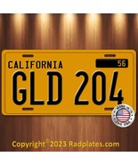 American Graffiti  Bob Falfa 55 Chevy GLD 204 Aluminum Prop License Plat... - £13.43 GBP